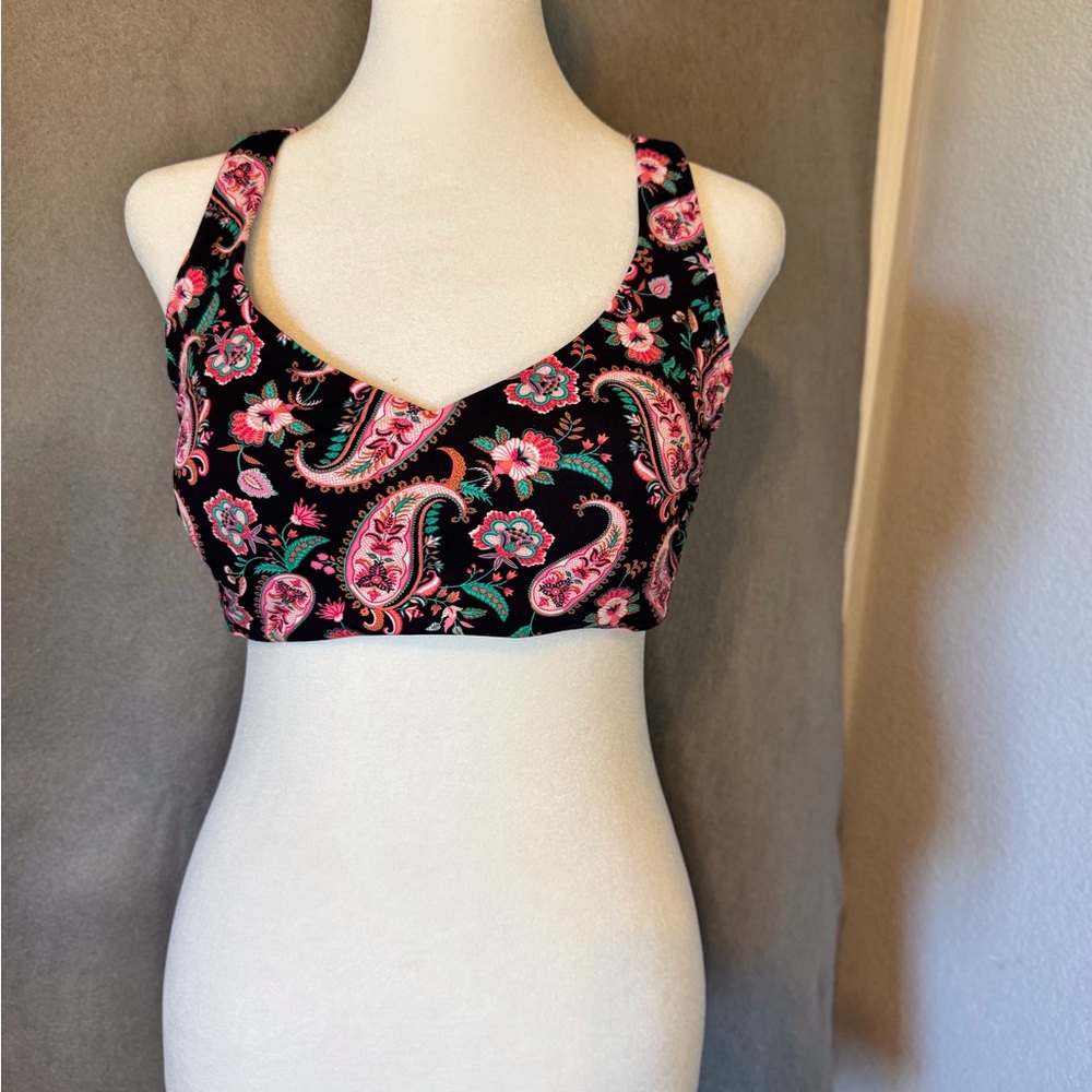 NWT, Lands' End bikini Top. Size large